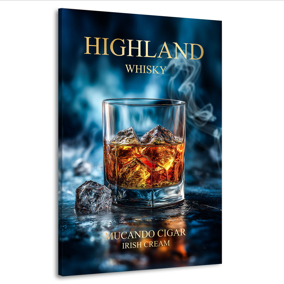 Highland Ice Reserve Wandbild