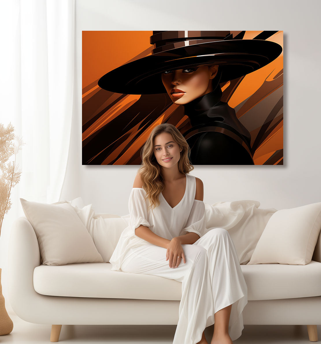Wandbild Abstrakt Lady Style