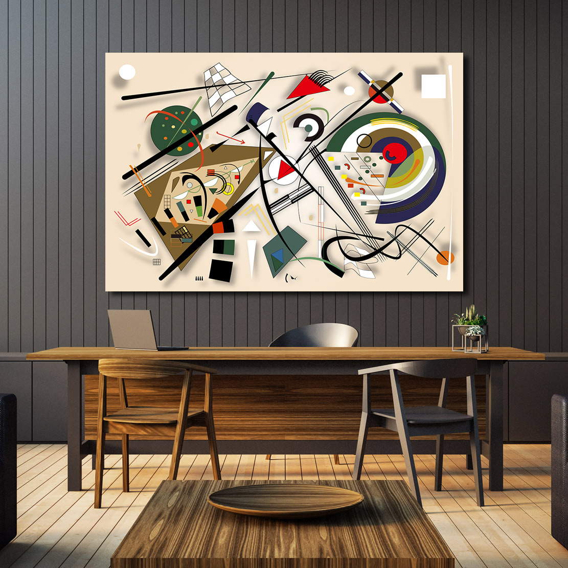 Wandbild Leinwandbild Kandinsky Style