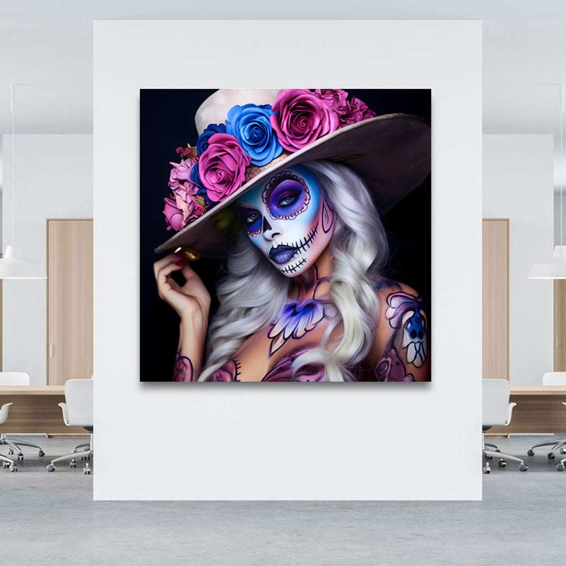 La Catrina Wandbild