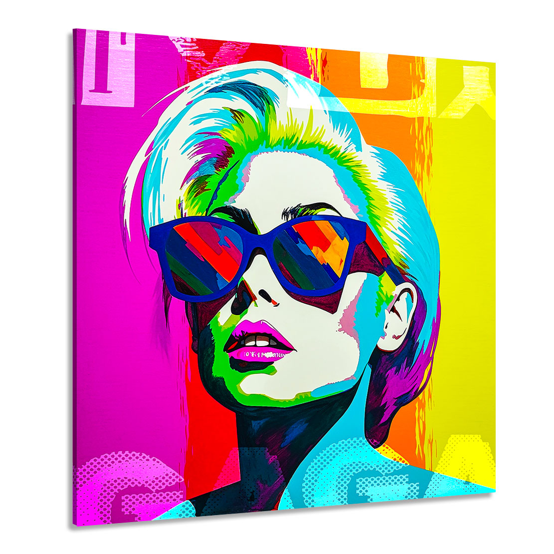Pop Art Wandbild Lady G.