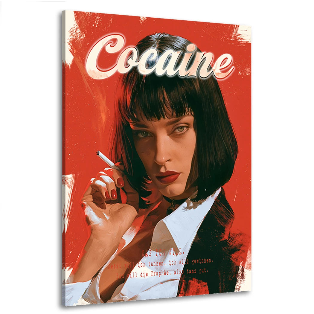 Pulp Fiction Attitude Wandbild