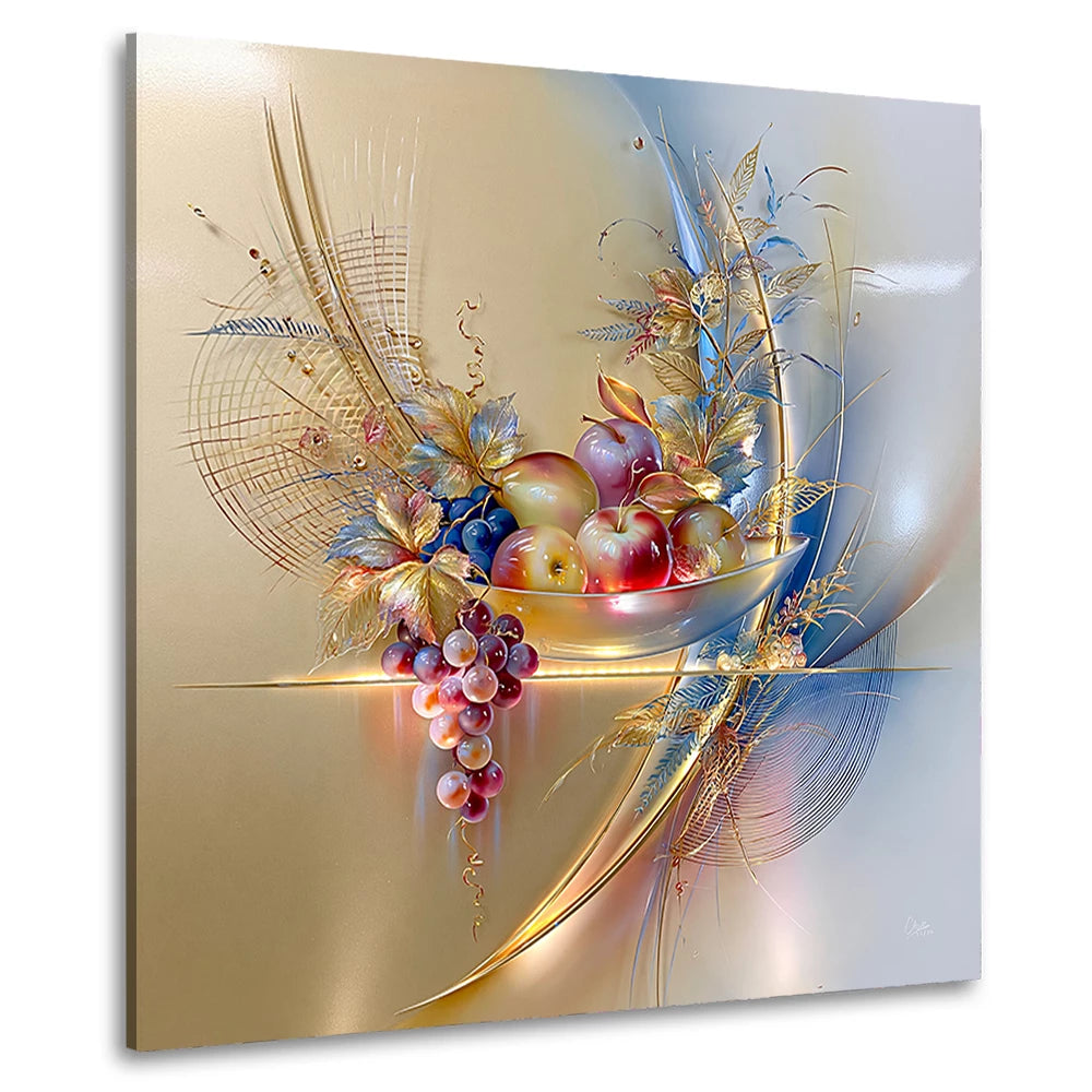 Goldene Früchte Wandbild