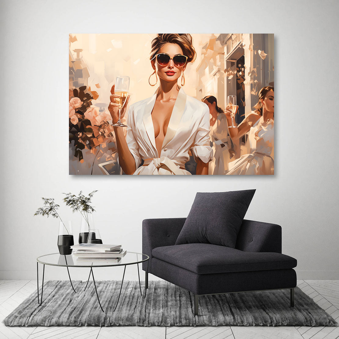 Enjoy Your Life Wandbild