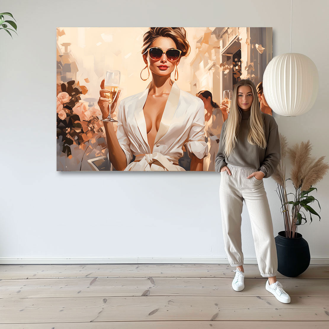 Enjoy Your Life Wandbild