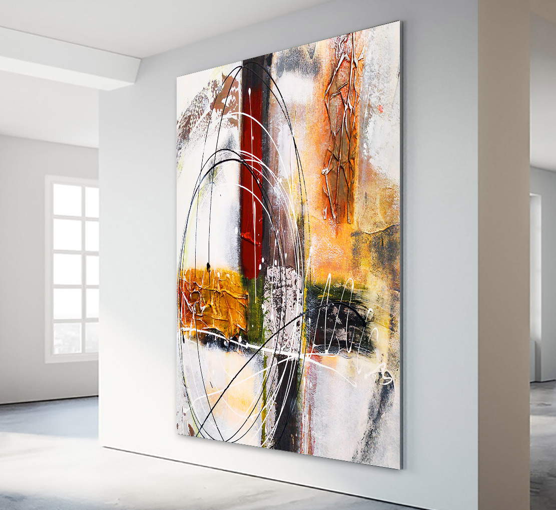 Wandbild Leinwandbild abstrakt Lines