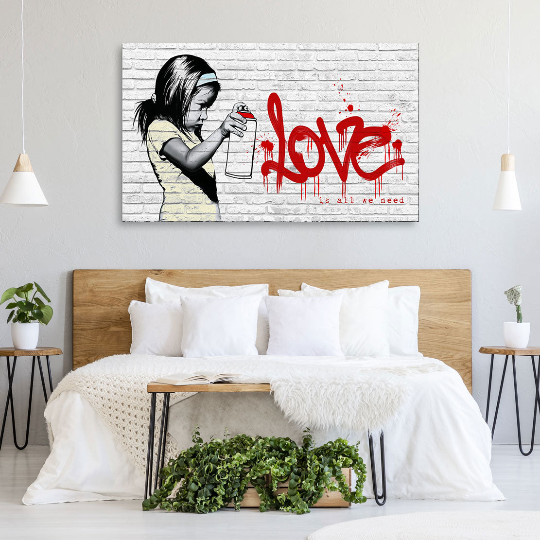 Love Street Art Wandbild