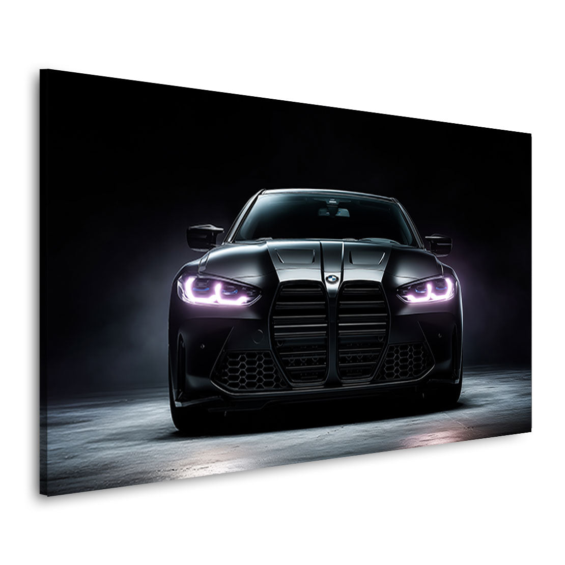 BMW M4 Night Wandbild