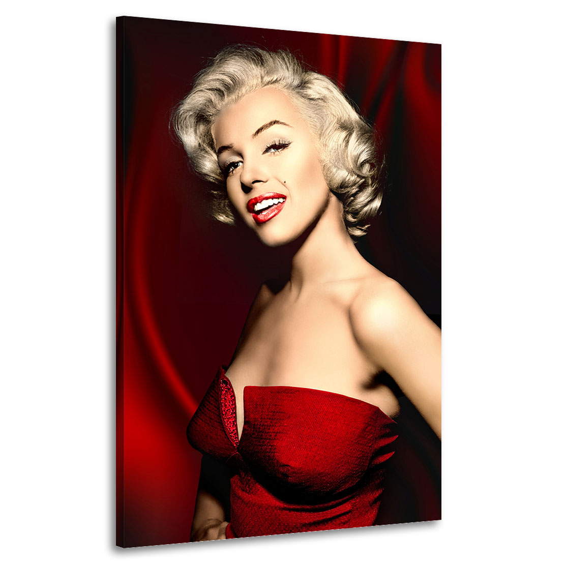 Wandbild Marilyn Monroe in Red
