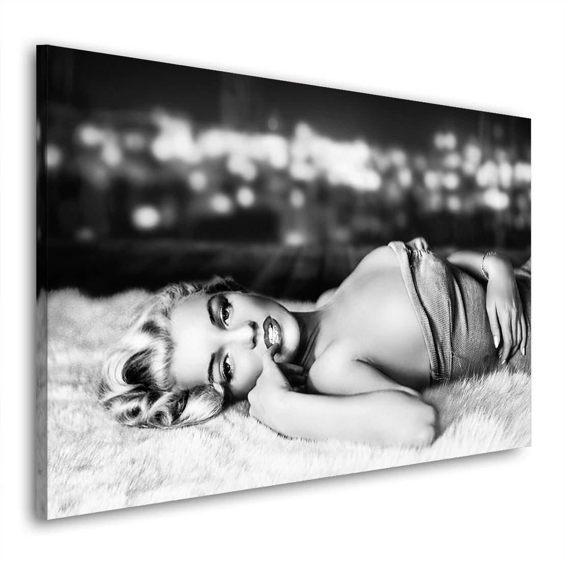 Wandbild Marilyn Monroe Black & White