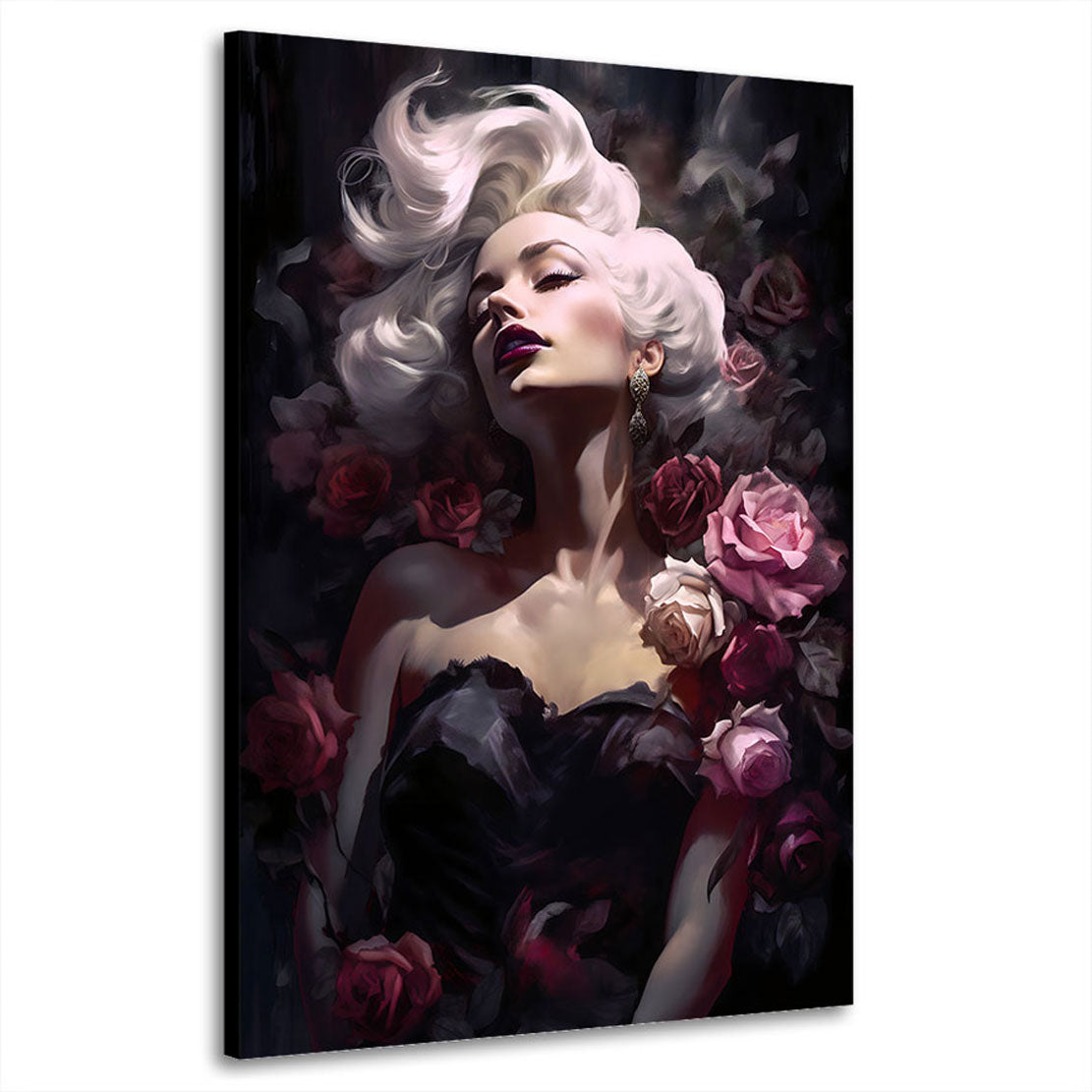 Erotisches Wandbild Marilyn Monroe Flower
