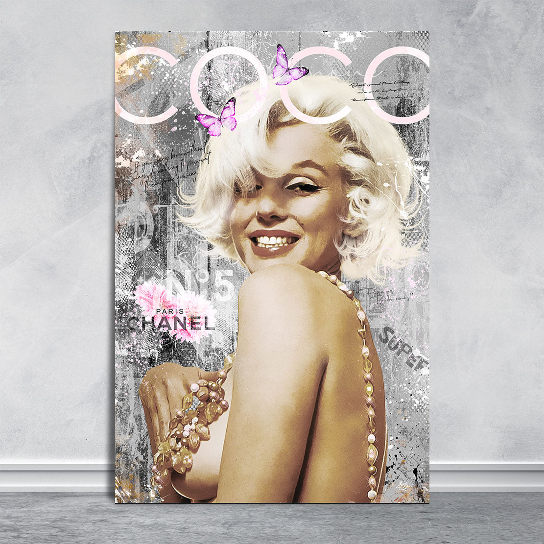 Wandbild Leinwandbild Marilyn Monroe Coco