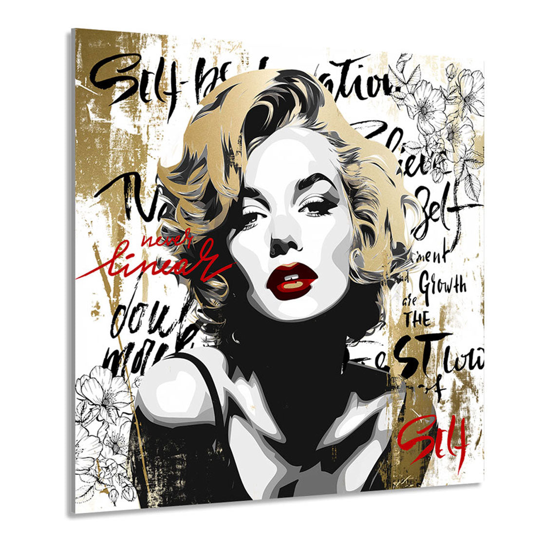 Pop Art Wandbild Marilyn Monroe