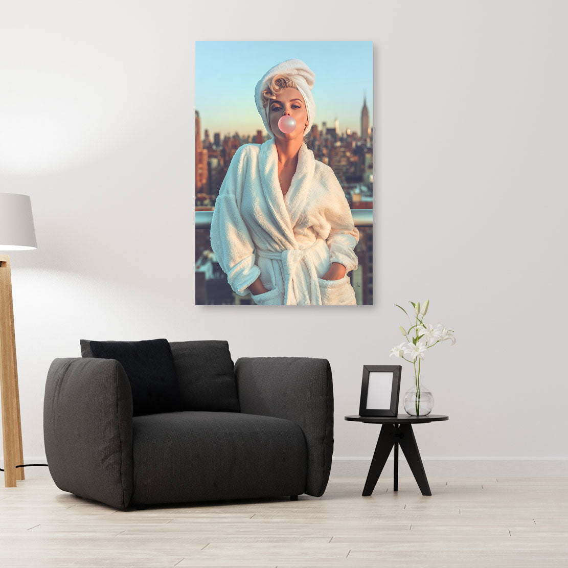 Marilyn Glamour in New York Wandbild