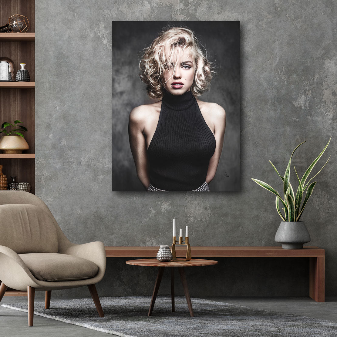 Marilyn Grace Reimagined Wandbild