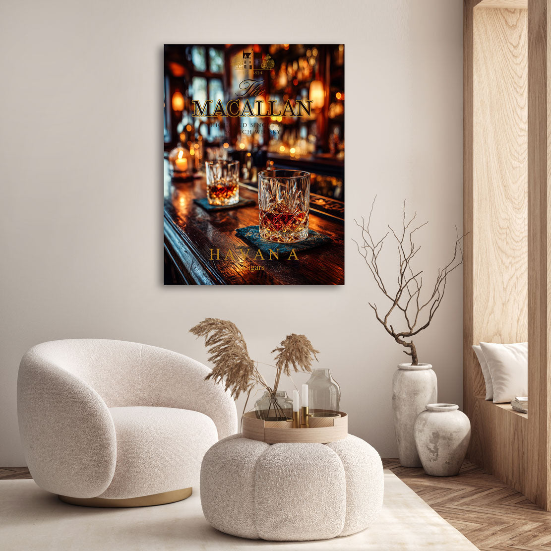 Whisky Moments Deluxe Wandbild