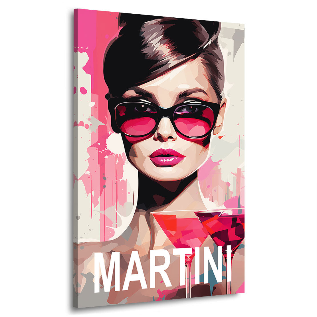 Lifestyle Wandbild Martini Audrey Style