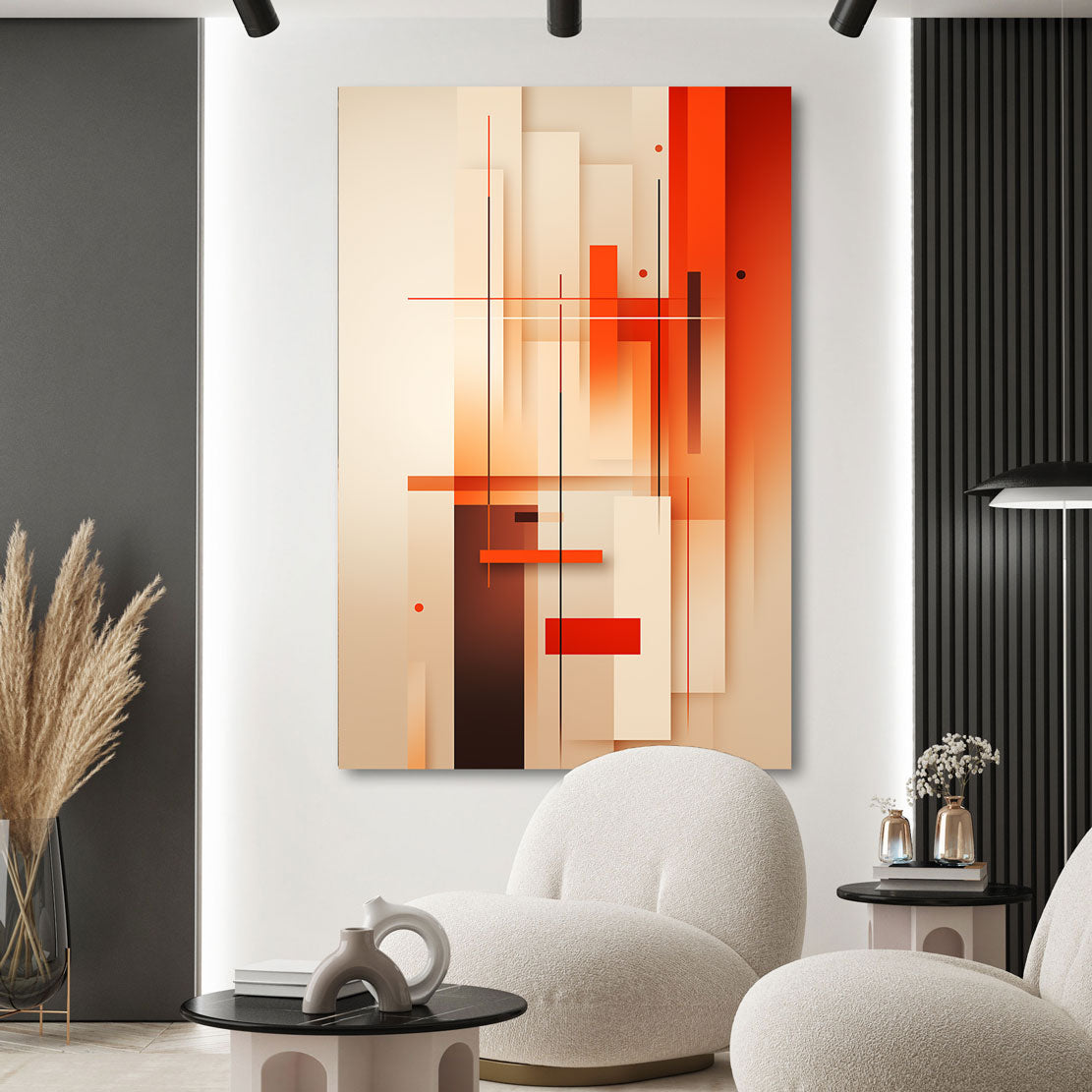 Minimalismus Wandbild Straight