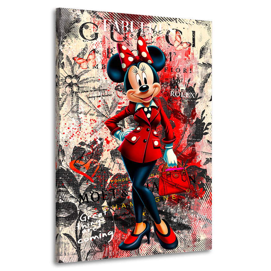 Leinwandbild Minnie Lifestyle