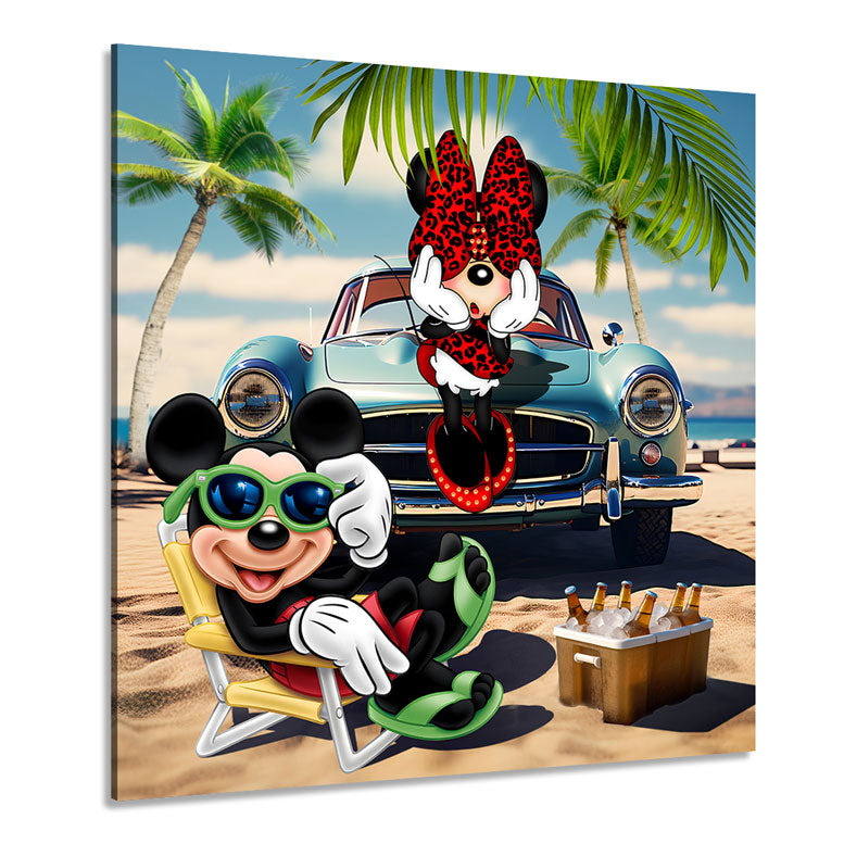 Pop Art Wandbild Micky like Beer