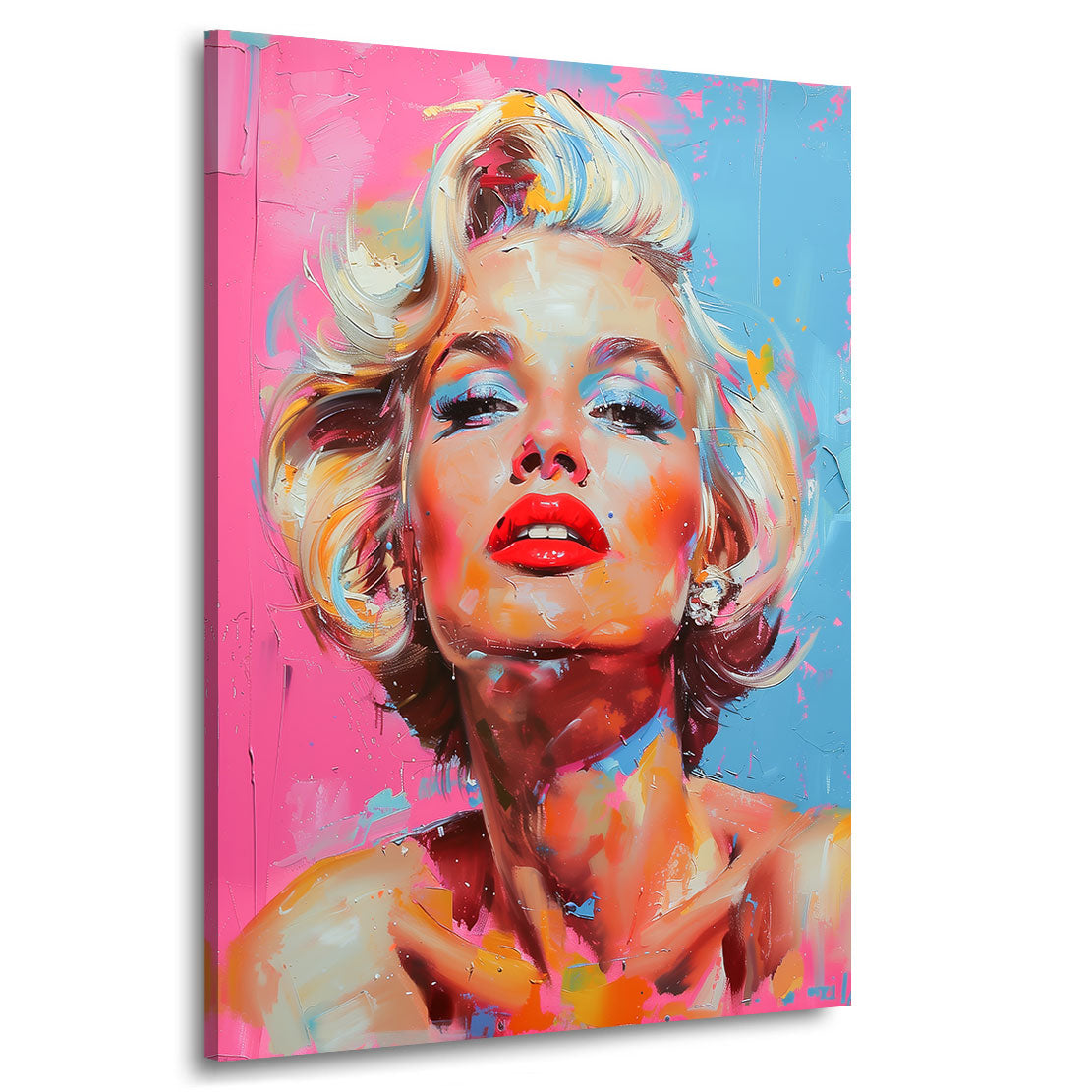 Wandbild Marilyn Monroe Modern Pop Art