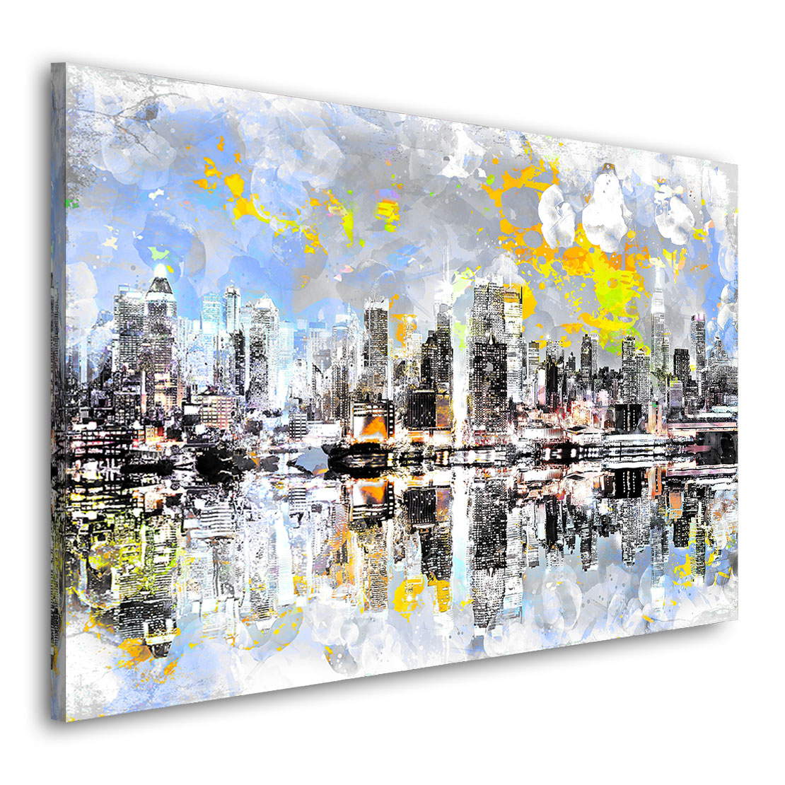 Leinwandbild New York Abstrakt Paint