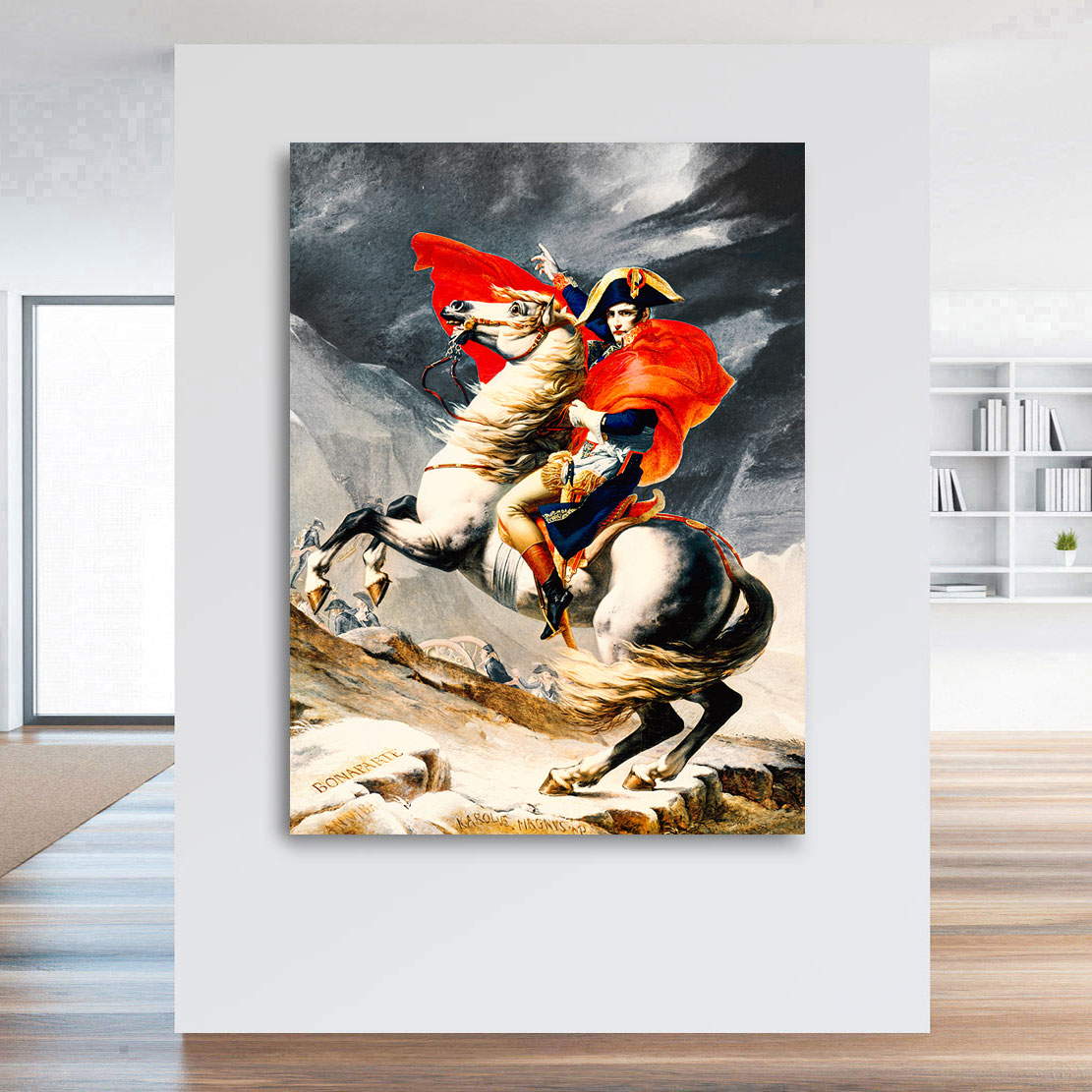 Wandbild Leinwandbild Napoleon Modern Style