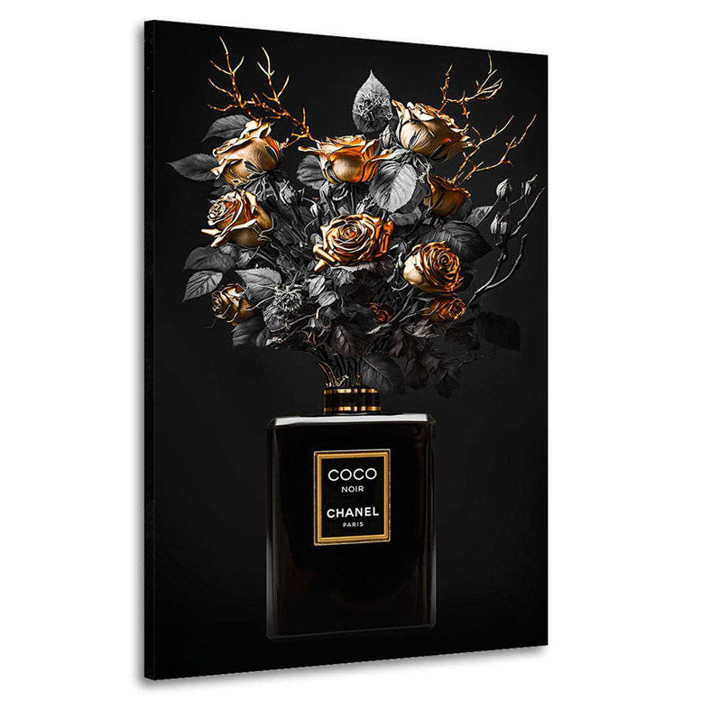 Leinwandbild Coco Golden Rose