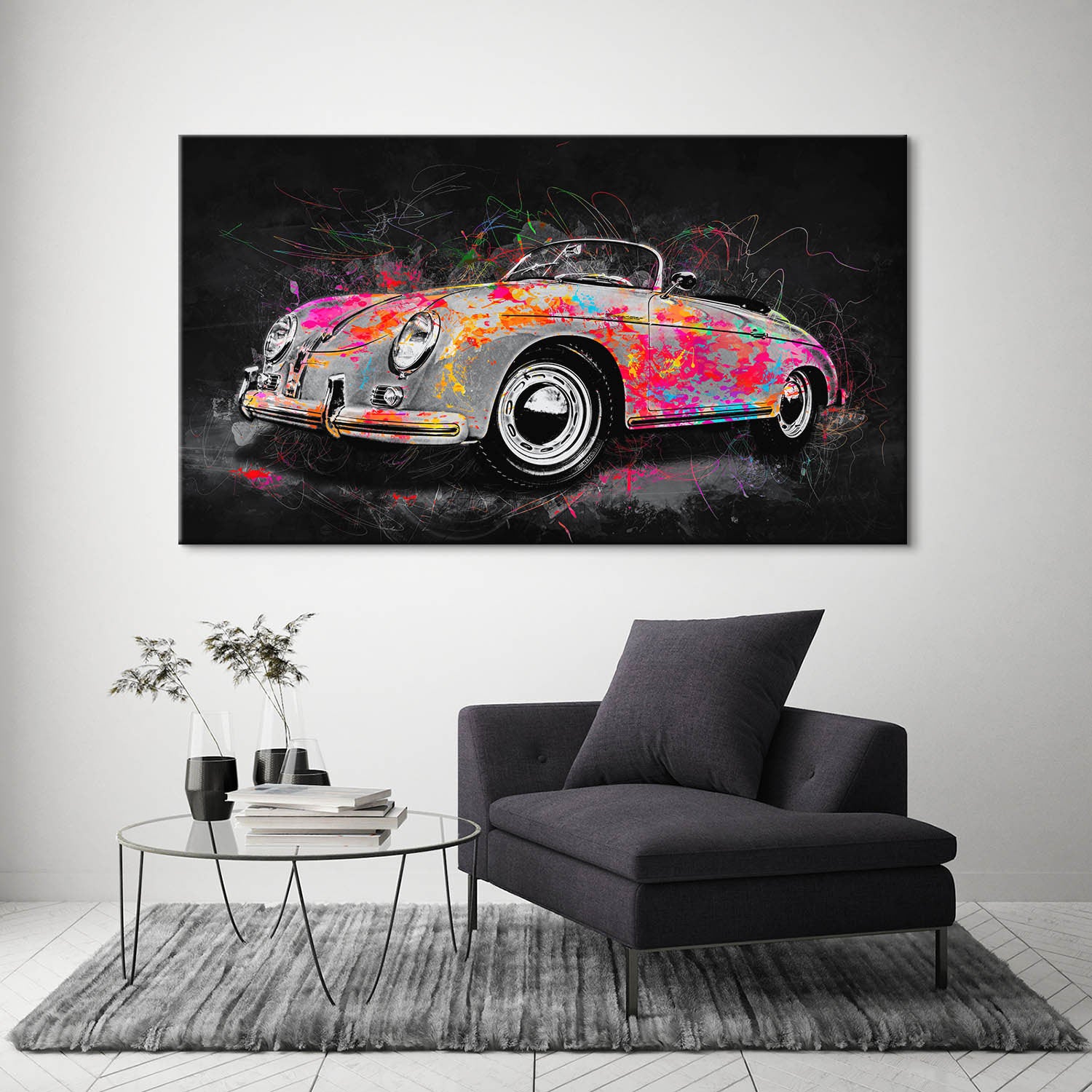 Auto Wandbild Porsche Speedster
