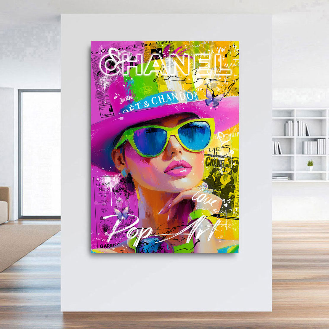 Pop Art Fashion Style Wandbild