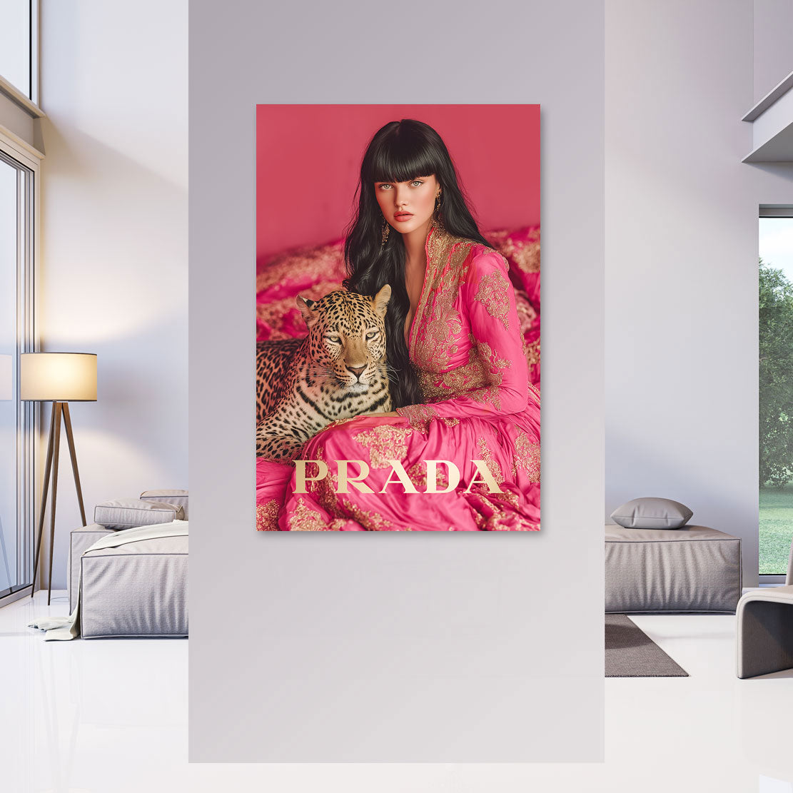 Royal Panthera Wandbild
