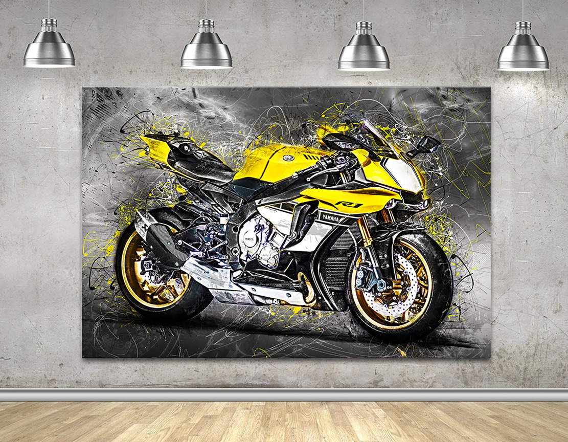 Wandbild Yamaha R1
