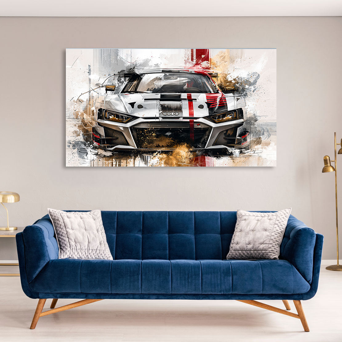 Audi R8 Velocity Wandbild