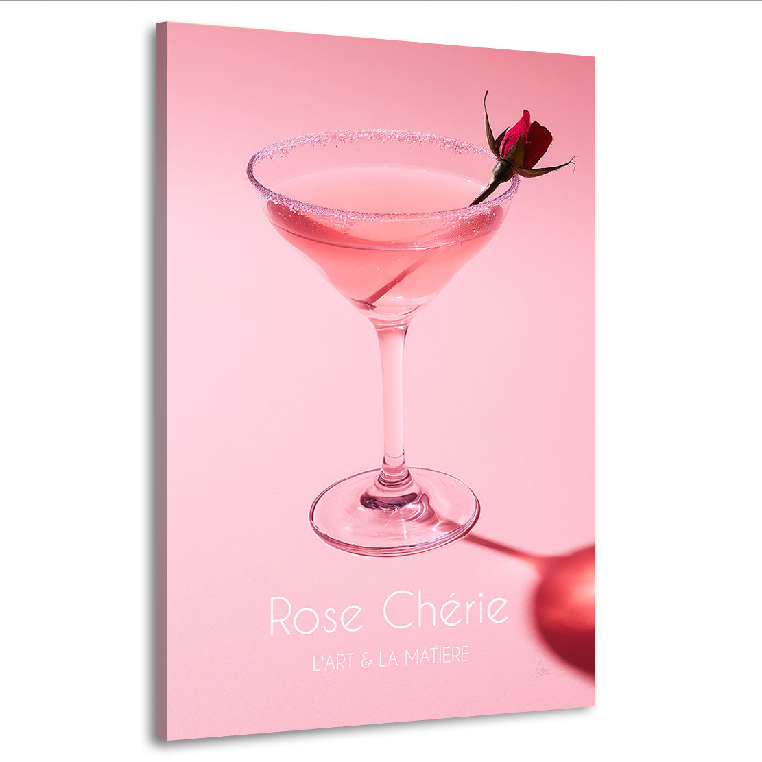 Rose Cherie Delight Wandbild