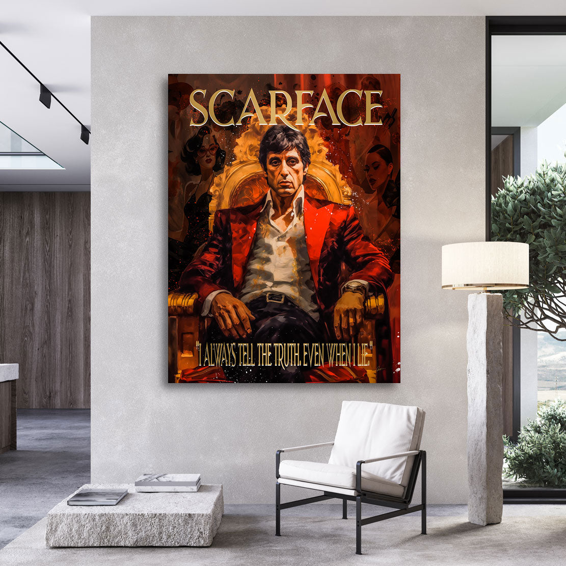 Kult Wandbild Scarface