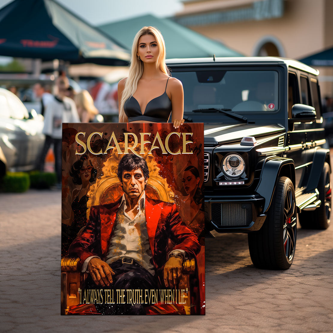 Kult Wandbild Scarface