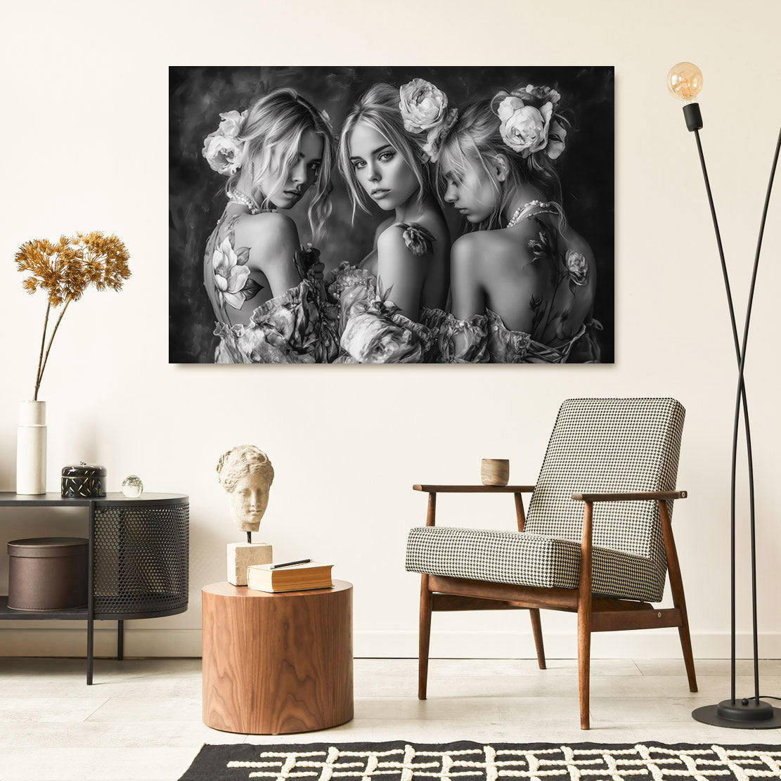 Shades of Grace and Secrets Wandbild