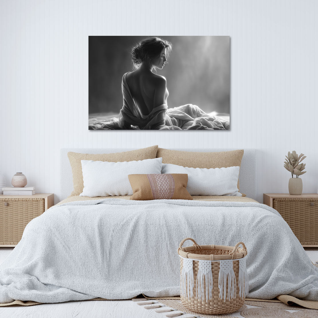 Sanfte Muse Wandbild