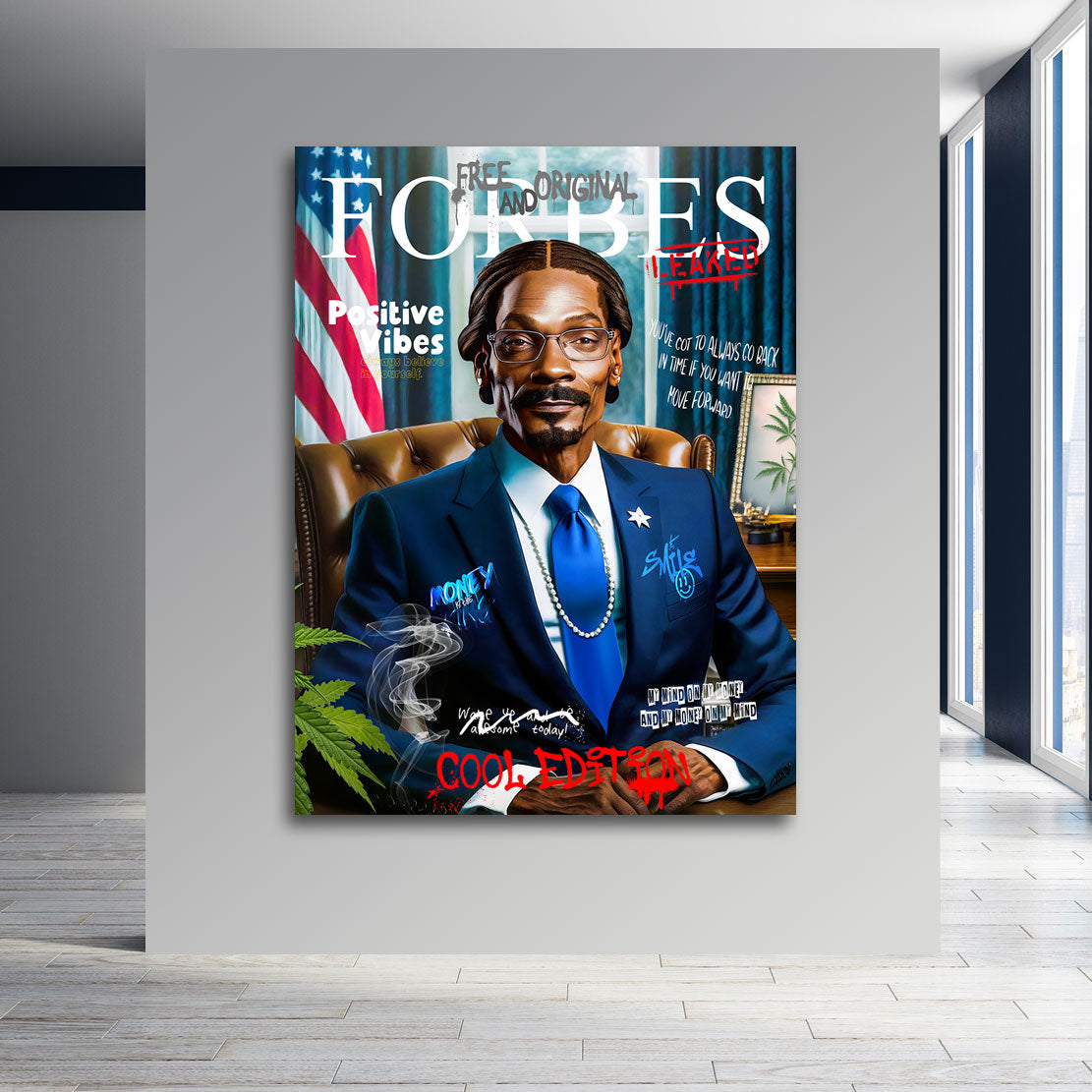 Lifestyle Leinwandbild Snoop Forbes Modern Style