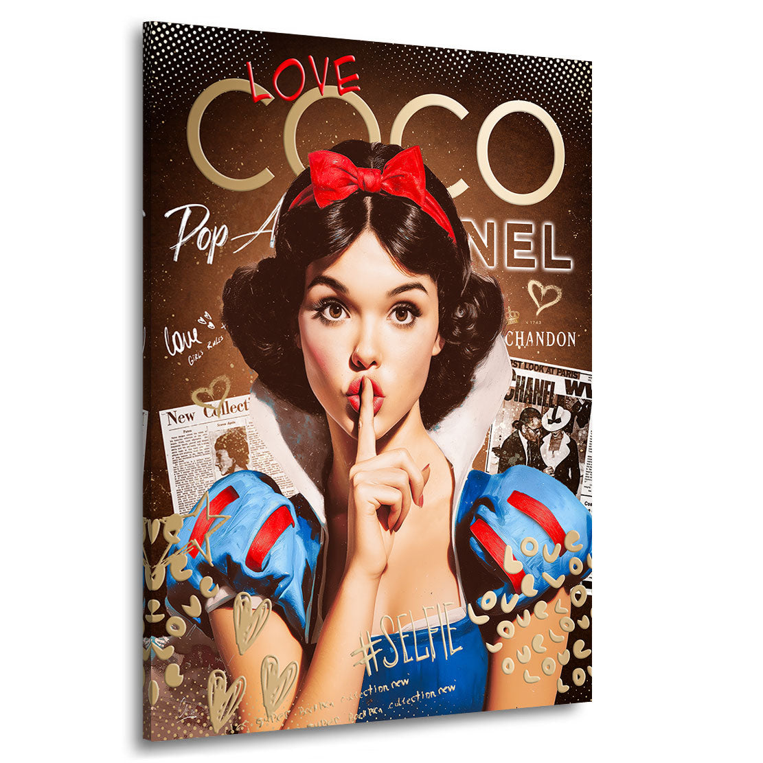 Schneewittchen Love Coco Wandbild