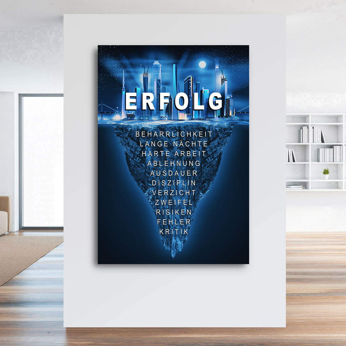 Leinwandbild Motivation New York Stadt des Erfolges