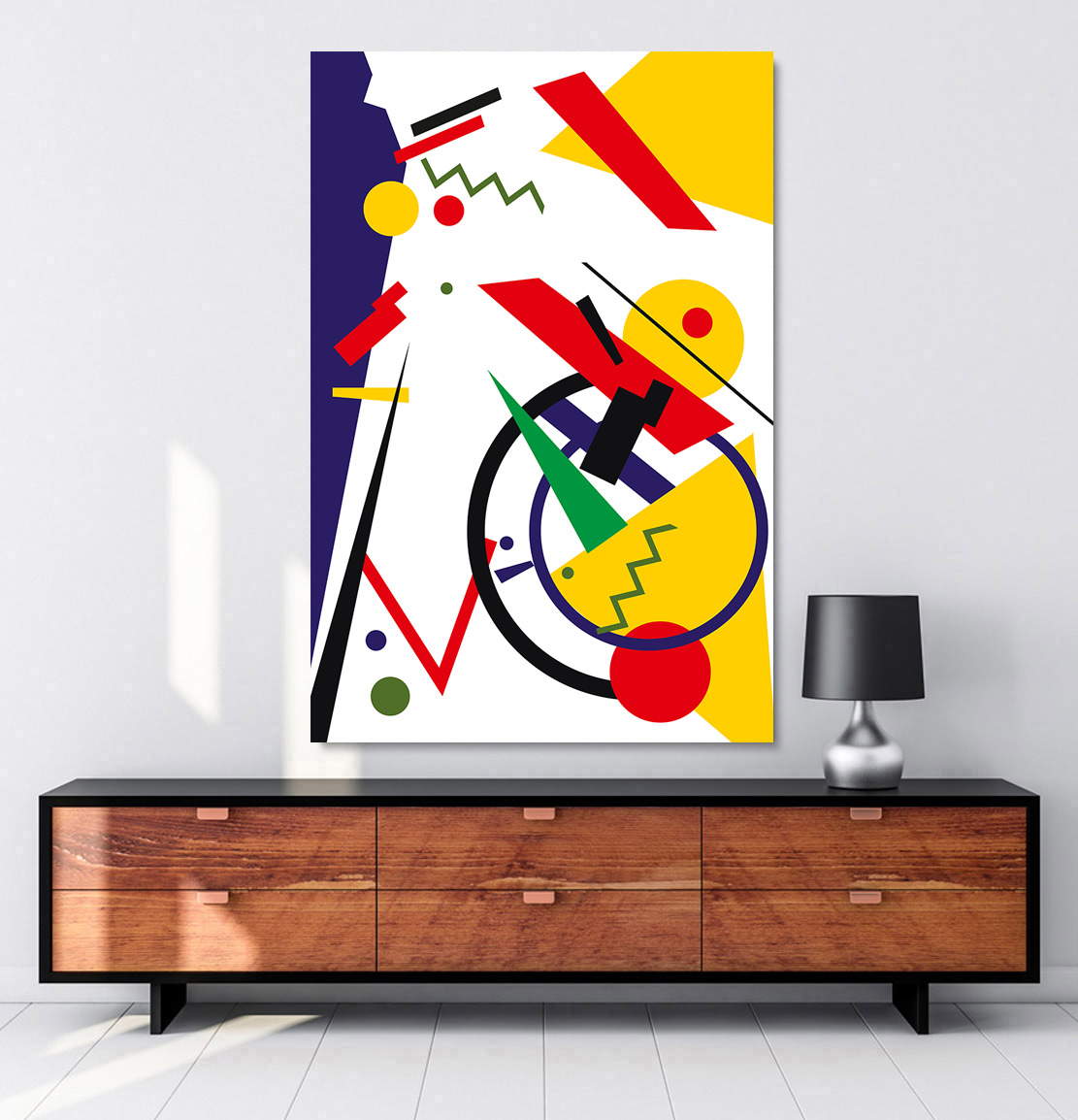 Leinwandbild Suprematismus