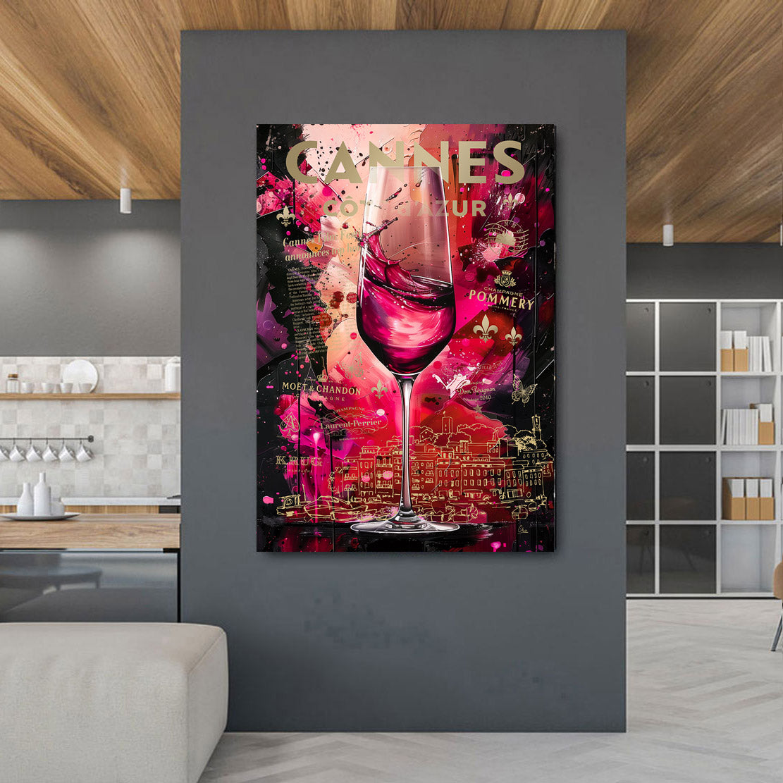 Cannes Lifestyle Wandbild