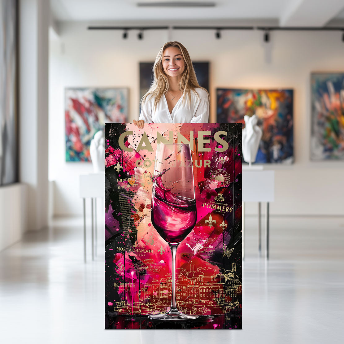 Cannes Lifestyle Wandbild