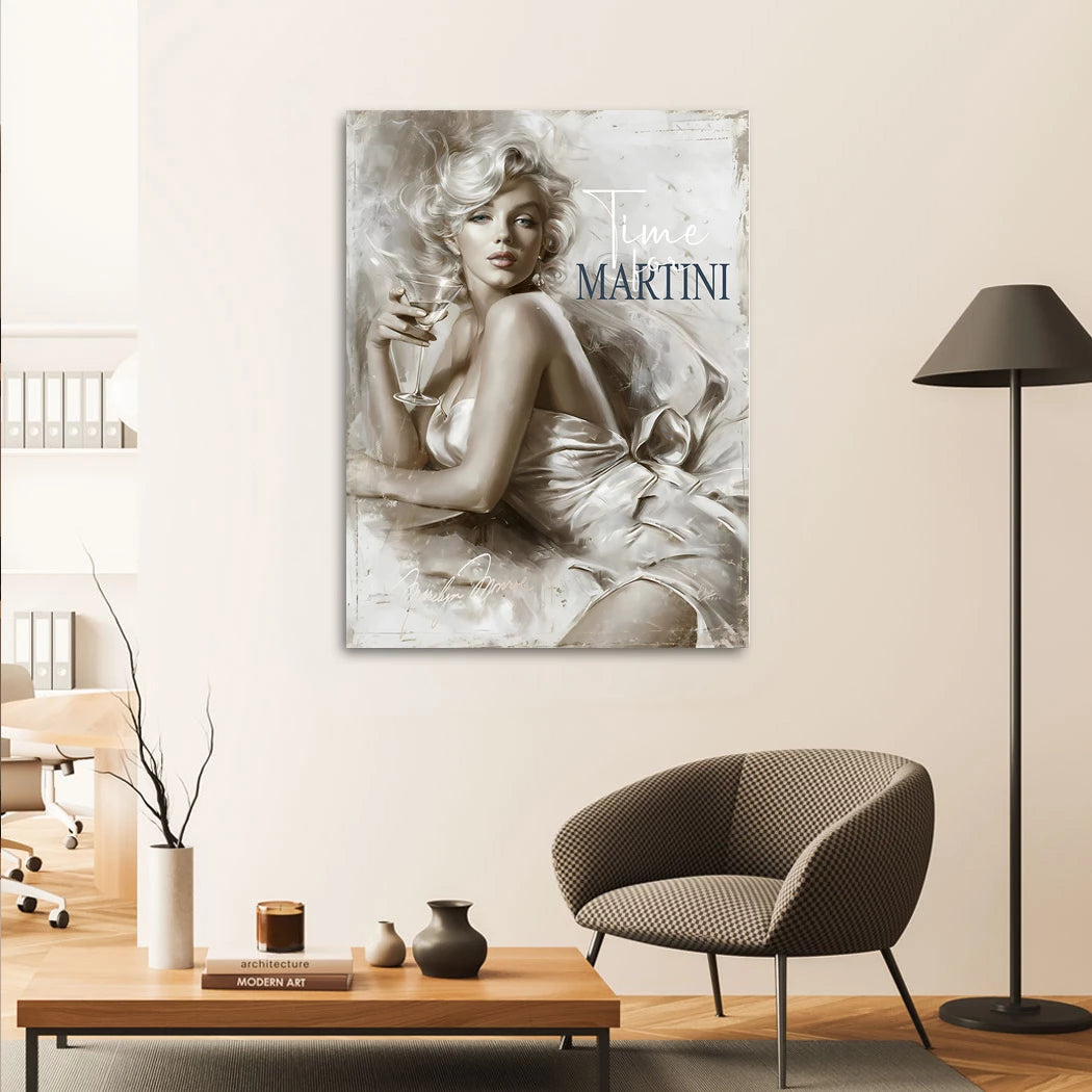 Marilyn Martini Hour Wandbild