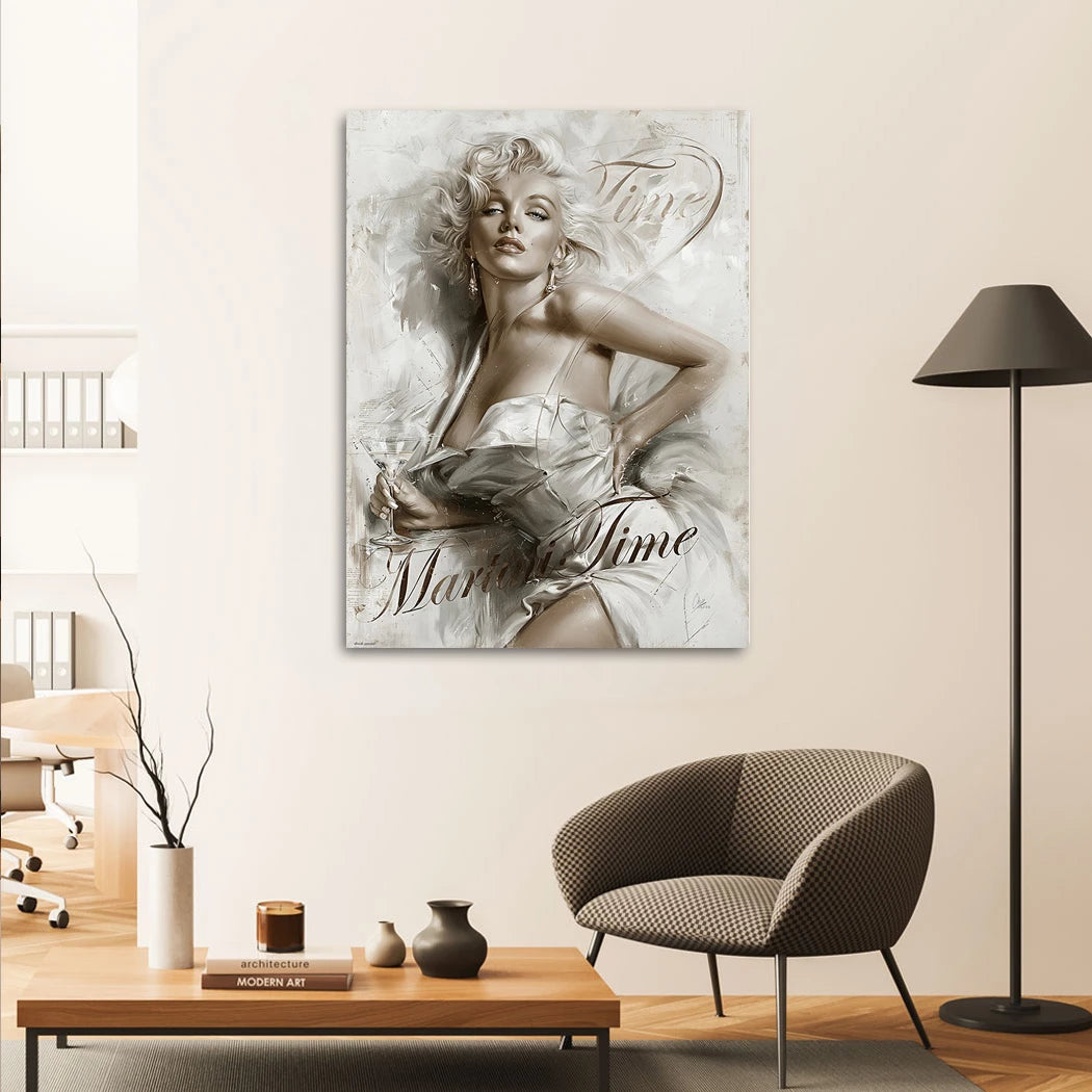 Marilyn After Hours Wandbild