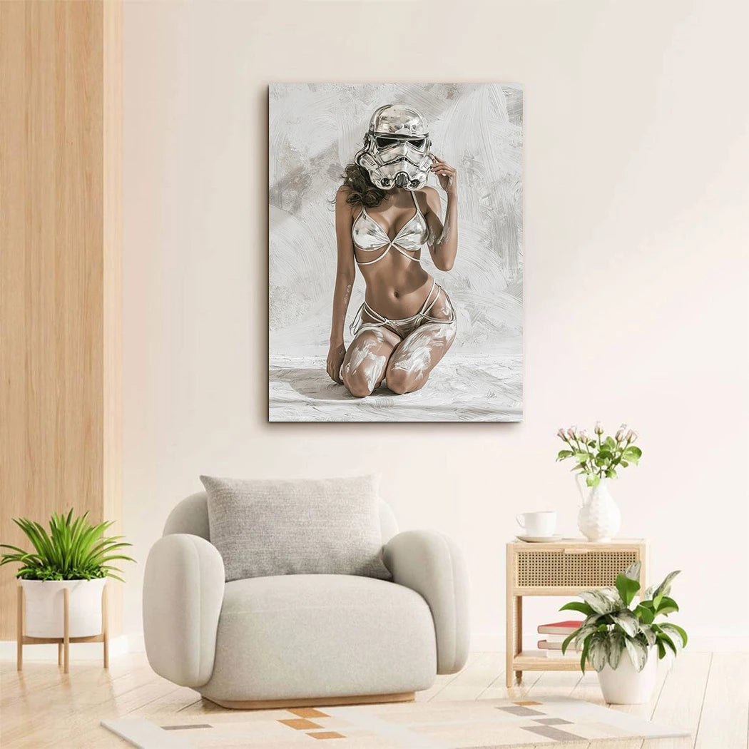 Stormtrooper Temptation Wandbild