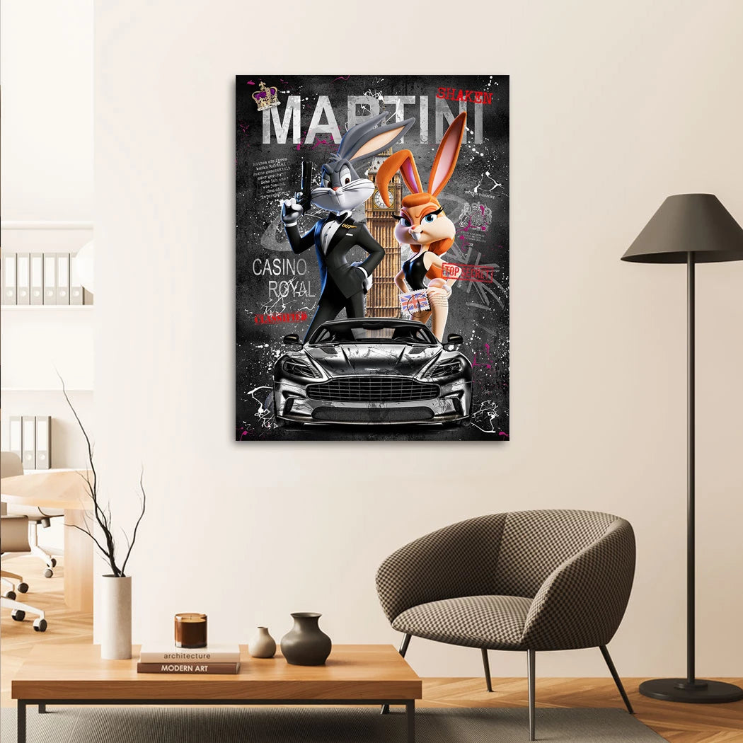 B. Bunny Bond Wandbild