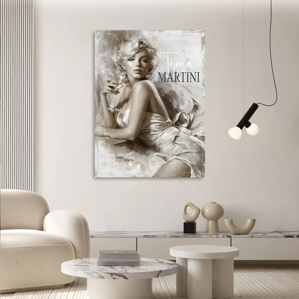 Marilyn Martini Hour Wandbild