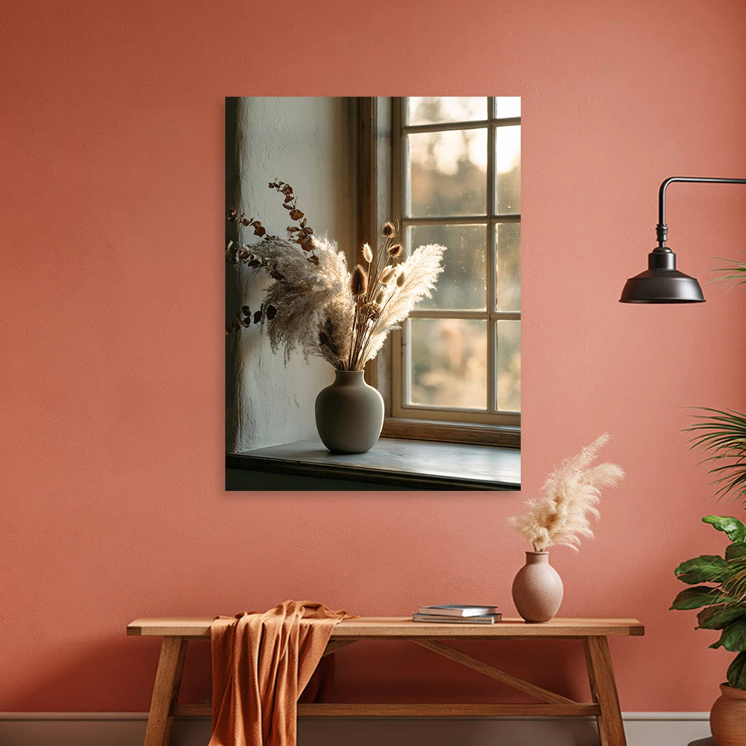 Pampasgras Harmonie Wandbild